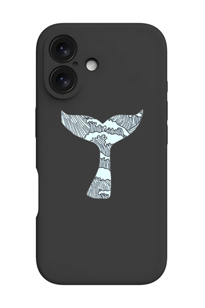 Theodor غطاء حماية مقاوم للصدمات من السيليكون السائل لهاتف iPhone 16 Plus بال...