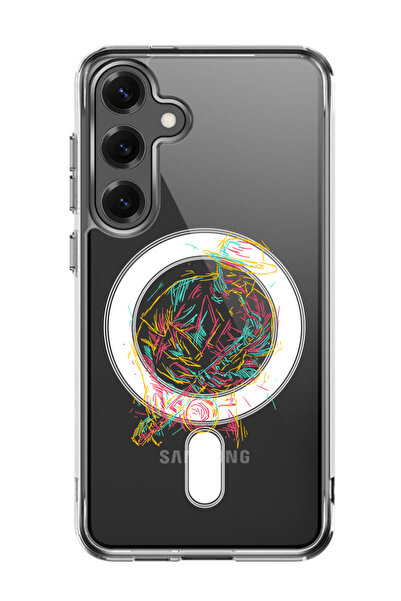 Theodor غلاف لهاتف Samsung Galaxy S25 Plus متوافق مع MagSafe، غطاء ساكسفون تج...