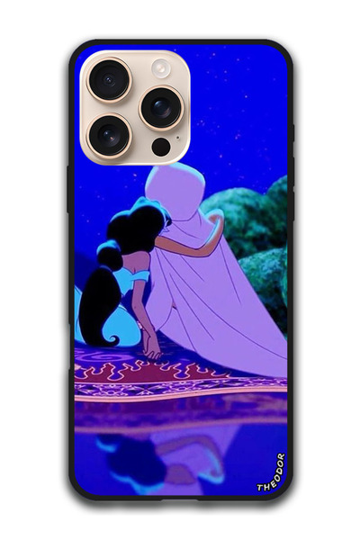 Theodor جراب واقٍ مضاد للخدش والصدمات لهاتف iPhone 16 Pro (6.3) بوصة رسوم متحركة علاء الدين (2)