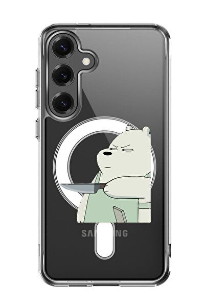 Theodor غلاف لهاتف Samsung Galaxy S25 متوافق مع MagSafe، غطاء لا تلمس حقيبتي