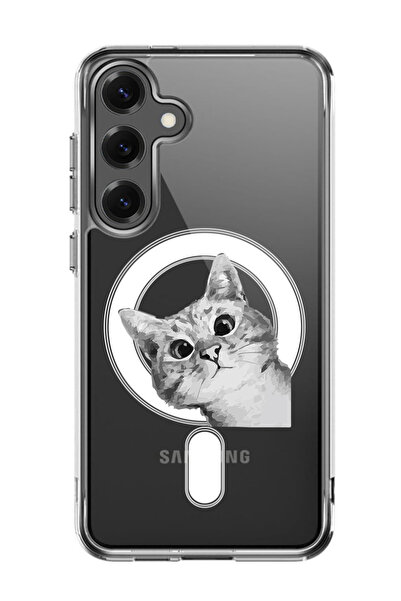 Theodor غلاف لهاتف Samsung Galaxy S25 مقاس 6.2 بوصة متوافق مع MagSafe، غطاء ه...