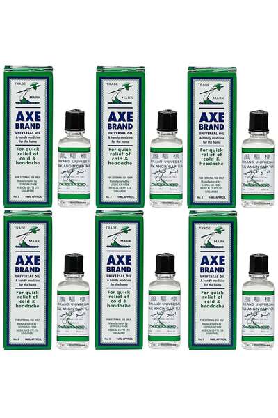 Axe Universal Oil For Quick Relief Of Cold And Headache 14ml (Pack of 6)