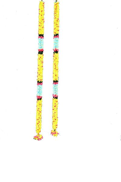Generic C nuw Cnuw Lemon Yellow Sky Blue Side HangingFabric Door Side hangingsCloth Door Side DecorationsTe