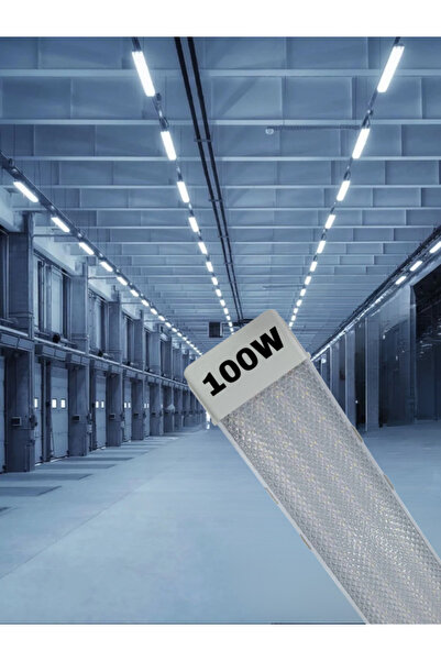 CFR LED AYDINLATMA 100W 6500K Beyaz Işık Kristal Yatay Led Bant Armatür-1,2,3,4,5,6,8,10,100-ADET