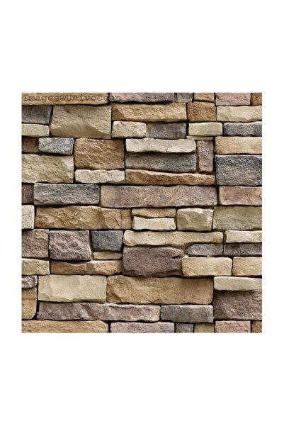 Generic BLOOMING TIME 3D Modern Brick Stone Design Wallpaper, PVC Adhesive for Home Decoration Stickers (30