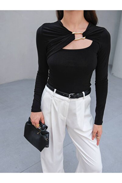 Butik Beyza Toka Geçmeli Sandy Bluz