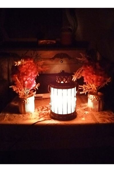 M.A Traders Steel Lantern Himalayan Pink Salt Lamp – 5kg Big Size | for Air Purification & Home Décor