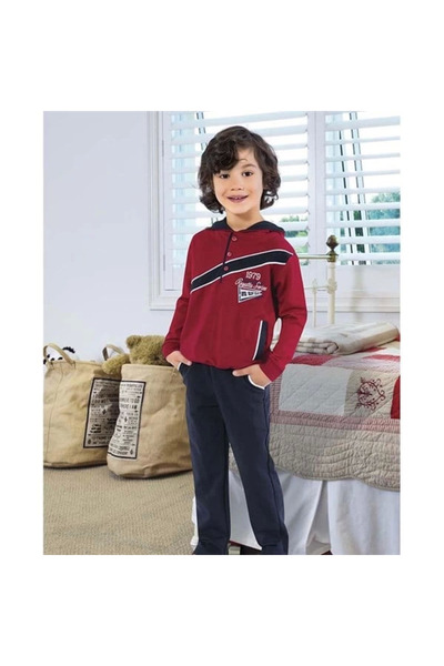 stiltrend Ανδρικό σετ αθλητικής φόρμας Hmd με κουκούλα 5224