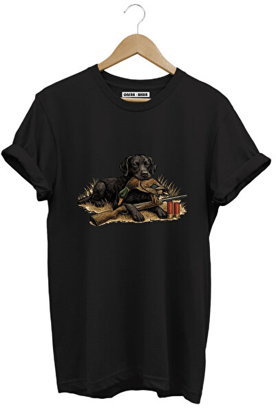 onsrawear تي شيرت أساسي للجنسين مصنوع من القطن بنسبة 100% مطبوع عليه صيد البط...