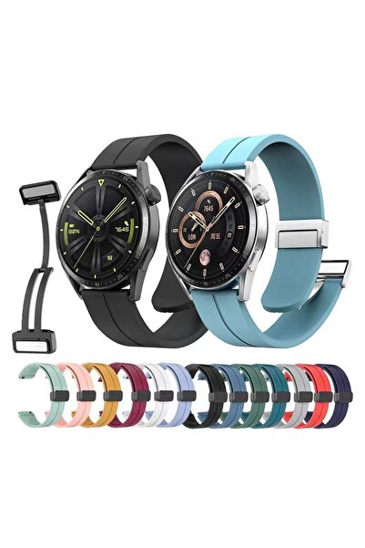 halkhouse Xiaomi Amazfit Pace/Gtr2E/Gtr 3 Pro Strap 22mm Flexible Colorful Silicone Unbreakable
