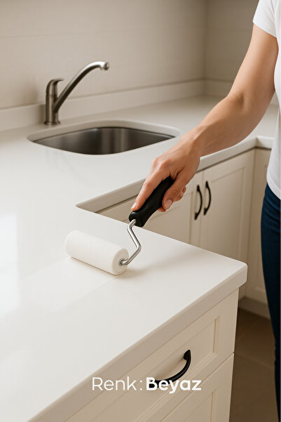 Relux Paint Tezgah Boyama Seti - Fayans Boyama Seti -Banyo Boyama Seti - Mermer Boyası - Boya Seti - Hediyeli