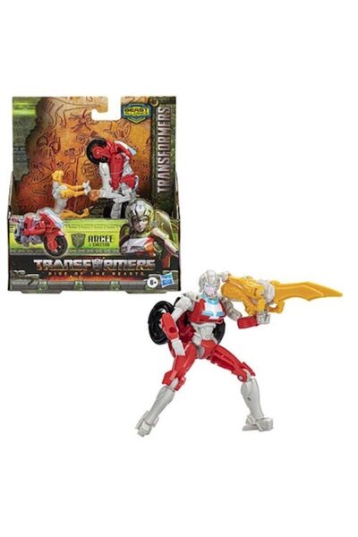 transformers Set Figurine Beast Alliance, Hasbro, Arcee si Cheetor, multicolor, 6+ ani
