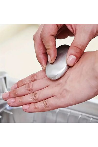 Home Stainless Steel Deodorizing Kitchen Soap – Fish & Onion Deodorizer