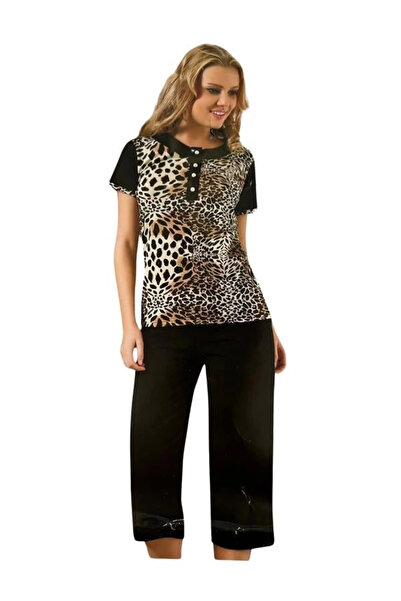 Hmd 50028 Printed Capri Set