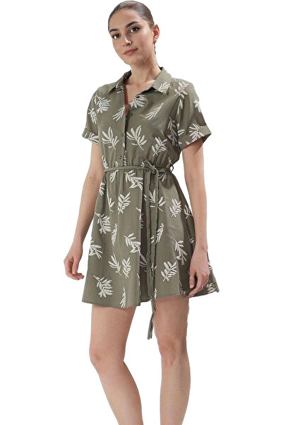 PayBuy Mini rochie cu imprimeu floral pentru femei, model skater, confortabil...