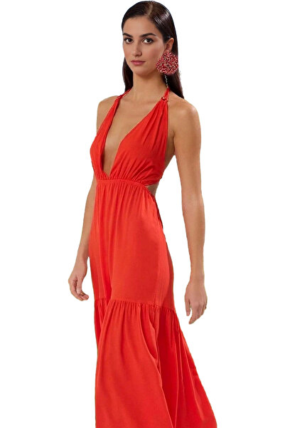 PayBuy Γυναικείο Maxi Tie-dye μοτίβο Α γραμμή ιξώδες φόρεμα Καλοκαιρινό κομψό...