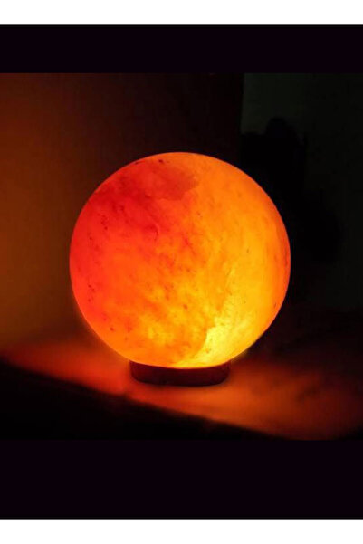 M.A Traders Himalayan Pink Salt Lamp – 4kg Round Ball Shape | for Air Purification & Home Décor
