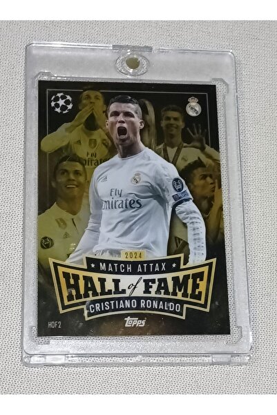 Topps كريستيانو رونالدو نصف الشهرة