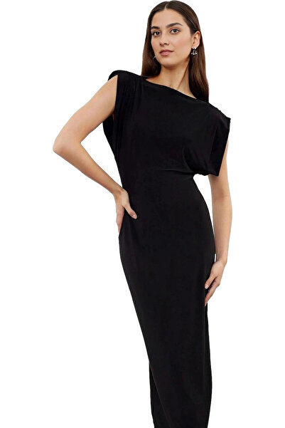 PayBuy Kadın Maxi Boy Bodycon Elbise Örme Kumaş Günlük Stil Rahat Kesim Yaz Aylarının Vazgeçilmezi