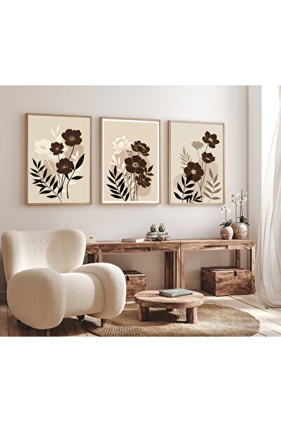 alphobitasarım Συνδυασμός κομψών και λουλουδάτων μοτίβων σε αποχρώσεις γης - ...