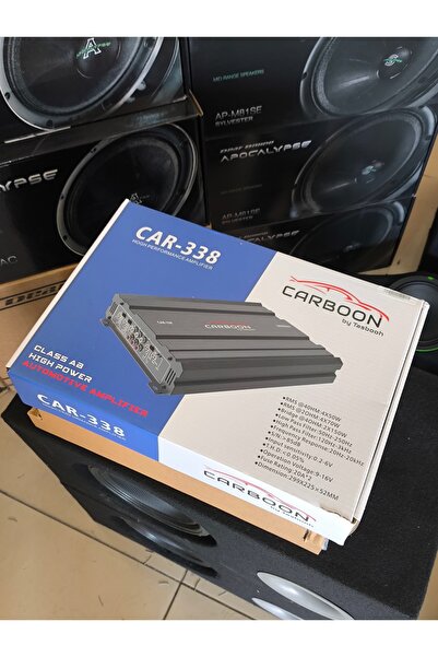 patili tasarım Carboon Amfi 3000W 4 Kanalli