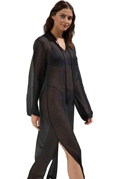 PayBuy Γυναικείο φόρεμα σιφόν Maxi Beach με ένα μανίκι με λαιμόκοψη καλοκαιρι...