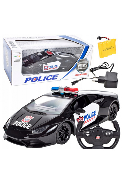 REBELS RC Police Sports Car – 1:14 Scale