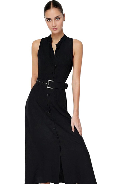 PayBuy Дамска макси рокля с колан, тъкана, с лилии, лятна, елегантен дизайн, ...