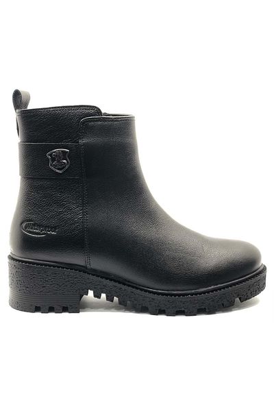 Venüs Nami Genuine Leather Vns Guardio Waterproof Non-Slip Sole Orthopedic Women's Boots Black