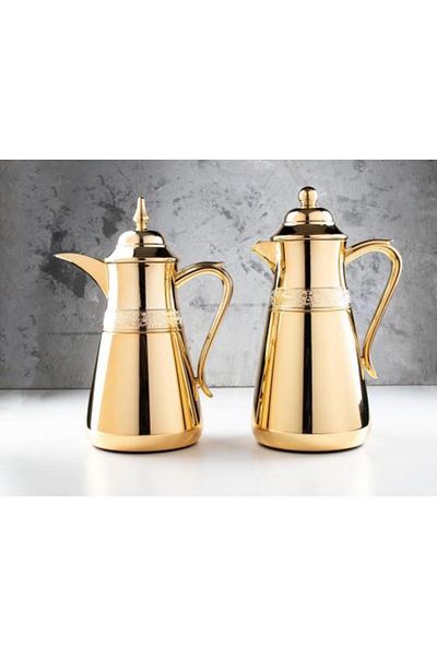 Generic Al-Hanouf Thermos Set for Tea and Coffee with a Distinctive and Elegant Design