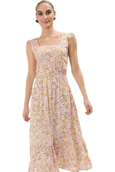 PayBuy Γυναικείο φόρεμα μίντι σε γραμμή Α με λουλουδάτο σχέδιο Ιμάντας από βι...