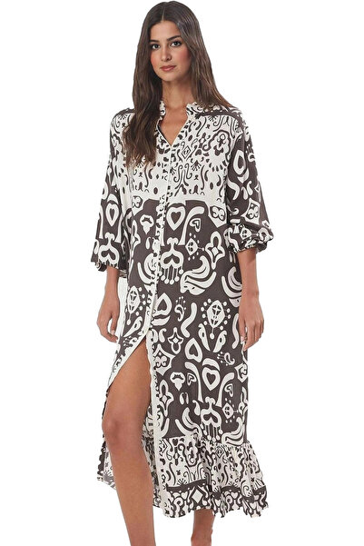 PayBuy Γυναικείο καλοκαιρινό μίντι φόρεμα με σχέδιο Shally Weaving Casual καθ...