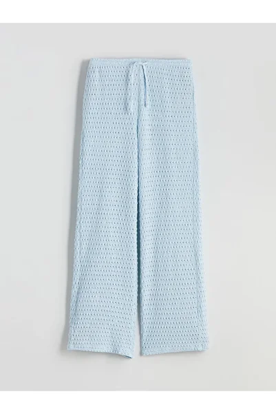 LC Waikiki Create Your Style with Uzg Store |   Elastic Waist Openwork Women's Trousers