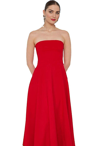 PayBuy Rochie de seară fără bretele pentru femei, cu model floral, colecție d...