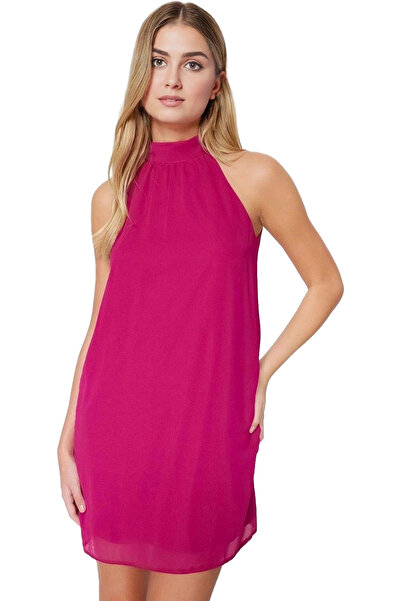 PayBuy Kadın Şifon Mini Elbise Hafif Dokuma Astarlı Günlük Kullanım İçin Yaz Aylarının Vazgeçilmezi