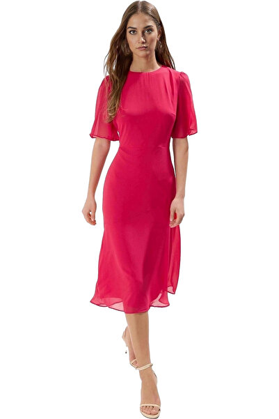 PayBuy Rochie midi din șifon pentru femei, cu mâneci înger, vară, ocazională,...