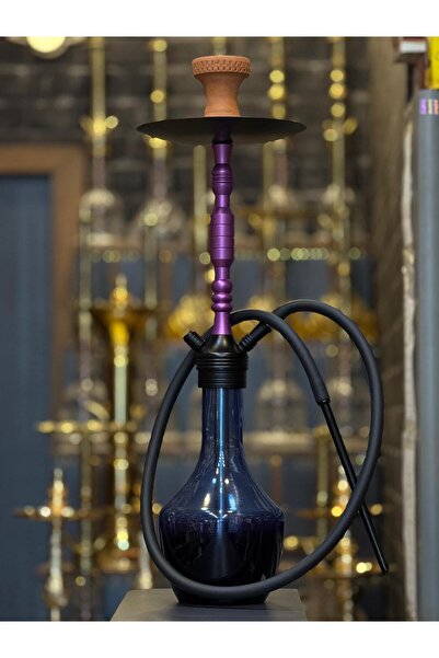 DR KARAM HOOKAH çelik mor nargile takımı