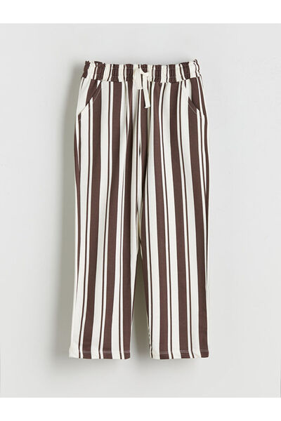 LC Waikiki Create Your Style from Uzg Store |   Elastic Waist Striped Boy's Trousers
