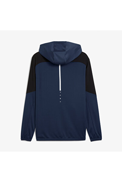 Puma Flex Fabric Mix Men's Navy Blue Training Jacket