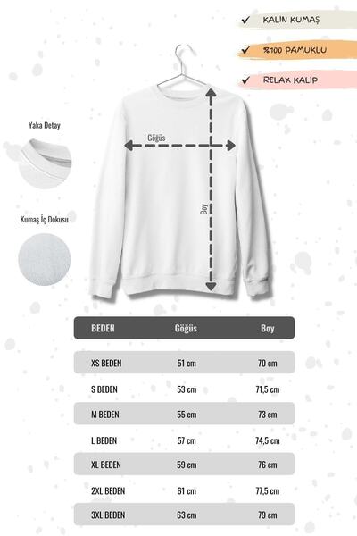 Pisa Art Φούτερ με στάμπα Unisex White Cotton Crew Neck Giraffe Line