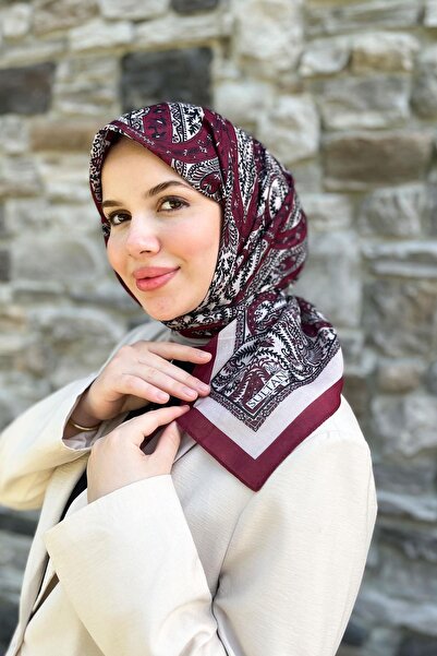 Sultan Eşarp Φουλάρι Sultan Fresh Cotton - Μοτίβο πλακιδίων - SFE012-05