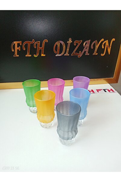 FTH DİZAYN Kahve yanı su bardağı