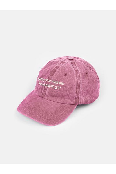 Tresore We Make Manifest with My Daughter Embroidery Printed Washable Hat / Manifest Hat / Washable Manifest Cap