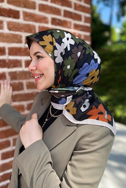 Sultan Eşarp Φουλάρι Sultan Fresh Pamuk - Ιπτάμενα Λουλούδια - SFE009-06