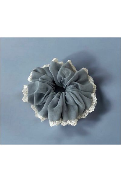 Nimet Abla Butik Elastic Fabric Bagel Buckle