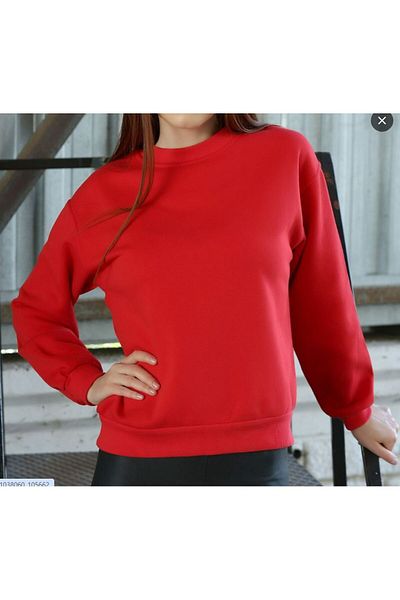Pisa Art red crew neck sweat