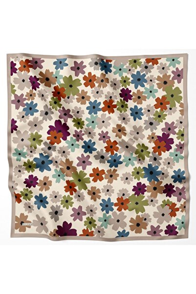 Sultan Eşarp Σαρίκι Sultan Fresh Pamuk - Ιπτάμενα Λουλούδια - SFE009-05