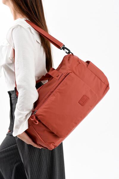 Çanta Trend Ultra Light Stylish and Waterproof Large Size Shoulder, Hand Travel Bag Tile Model: (571-13-9g)