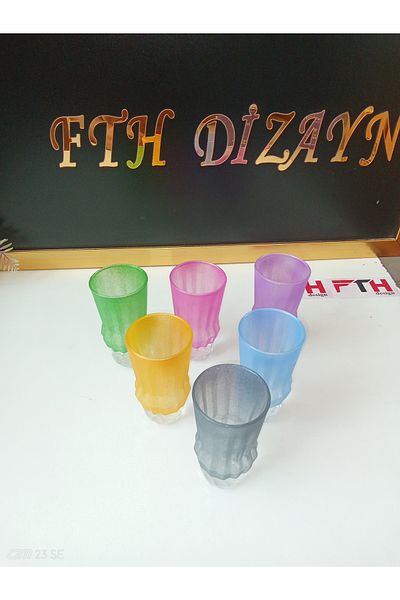 FTH DİZAYN Coffee side water glass