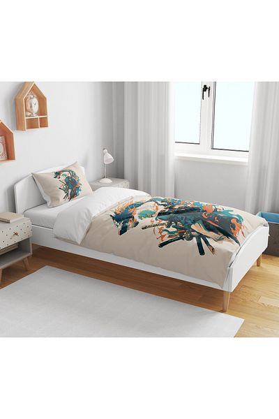 Erays Home Zoro Anime 3D Printed Single Non-Bed Sheet Duvet Cover Onepiece Bedding Set Children Duvet Cover